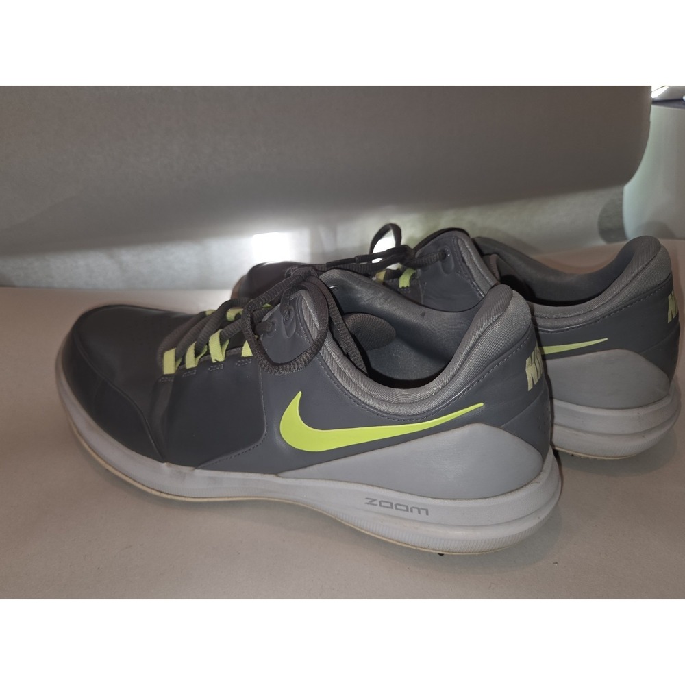 Men's Nike Air Zoom Accurate Golf Shoes style 909723-001  Dark Grey Volt size 11